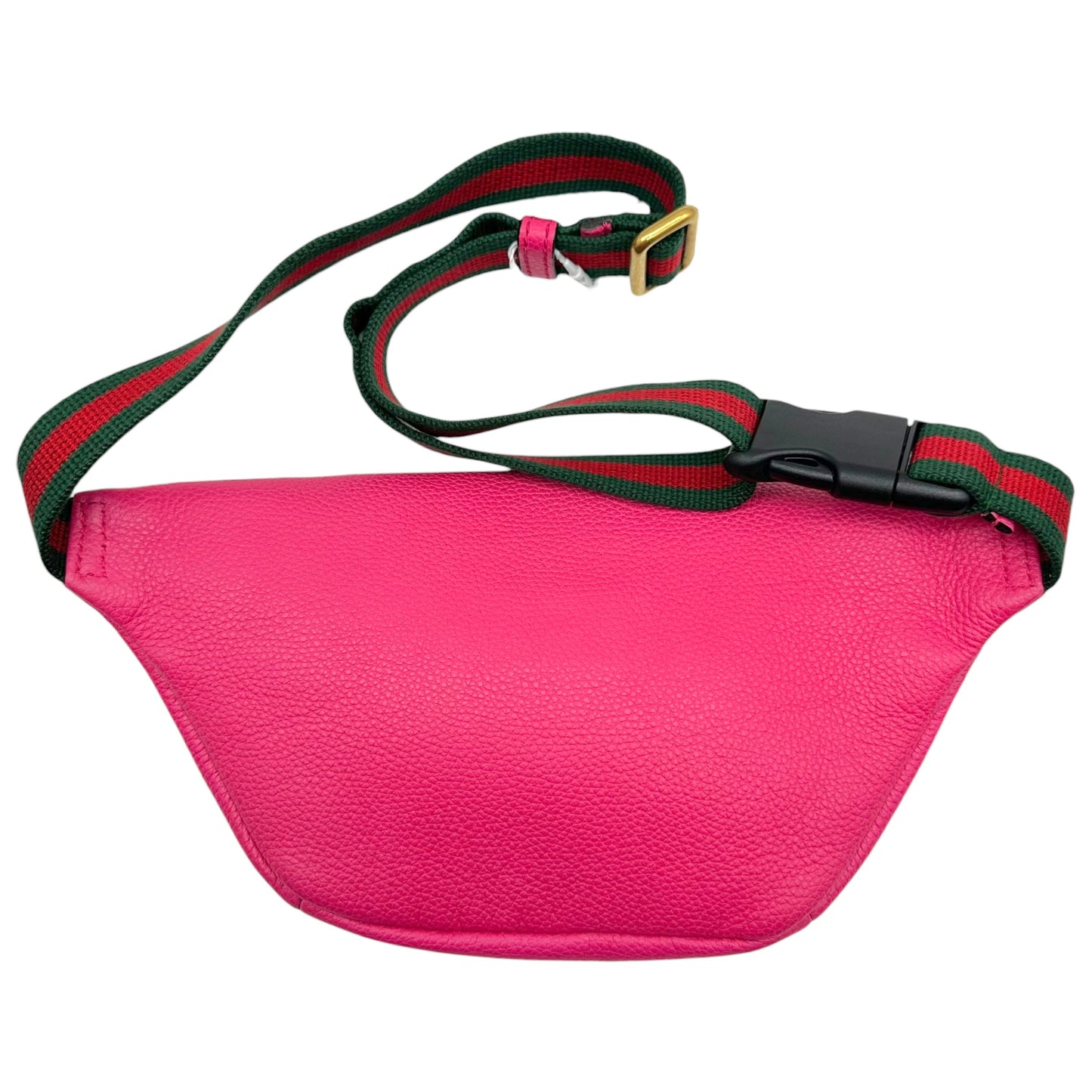 Gucci Hot Pink Leather Fanny Pack Bag