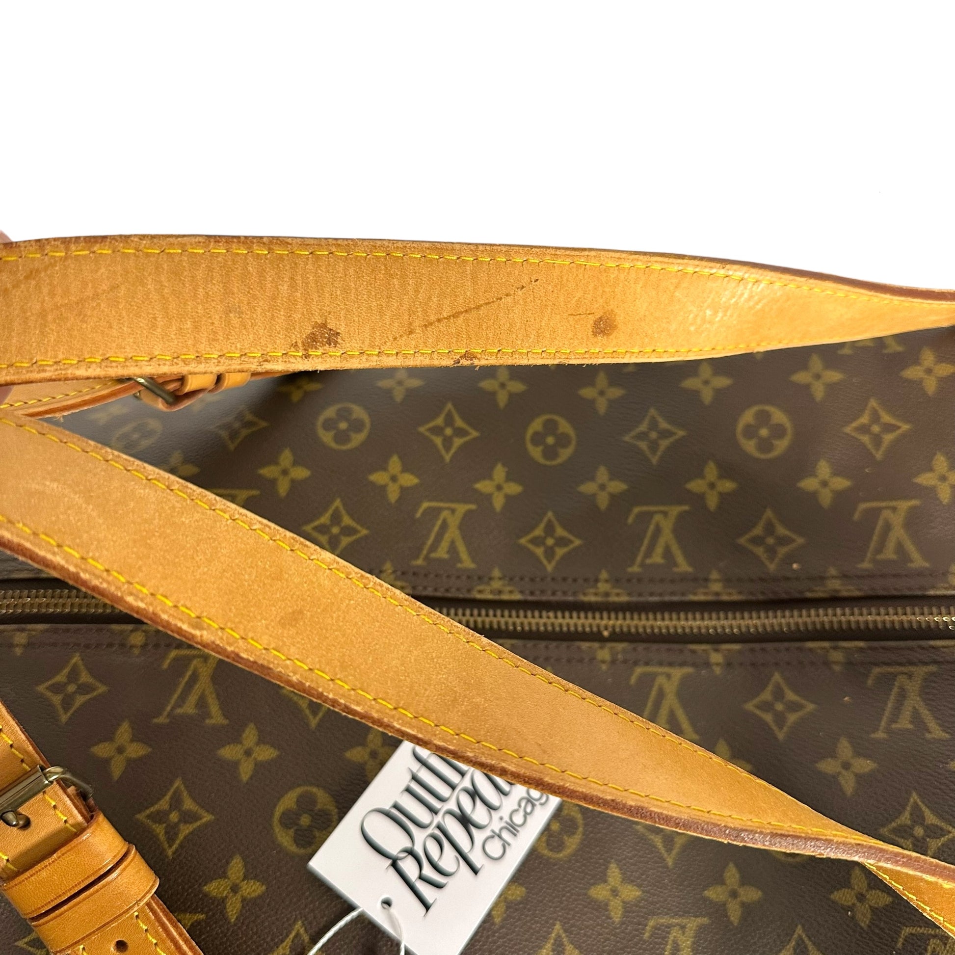 Louis Vuitton Classic Monogram Sac Polochon 60 Duffle Bag - Outfit Repeater