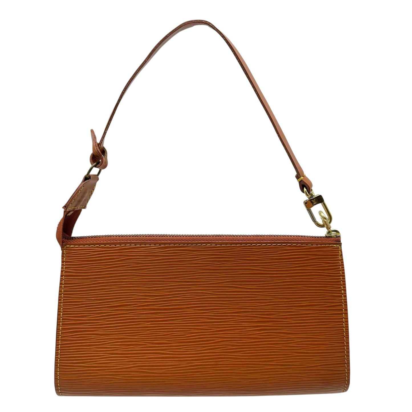 Louis Vuitton Brown Epi Leather Pochette Bag