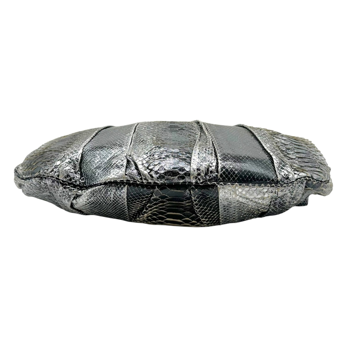 Gucci Python Large Hysteria 2-Way Bag Black Silver