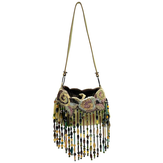 Jamin Puech Beaded Fringe Bag Multicolor Fabric
