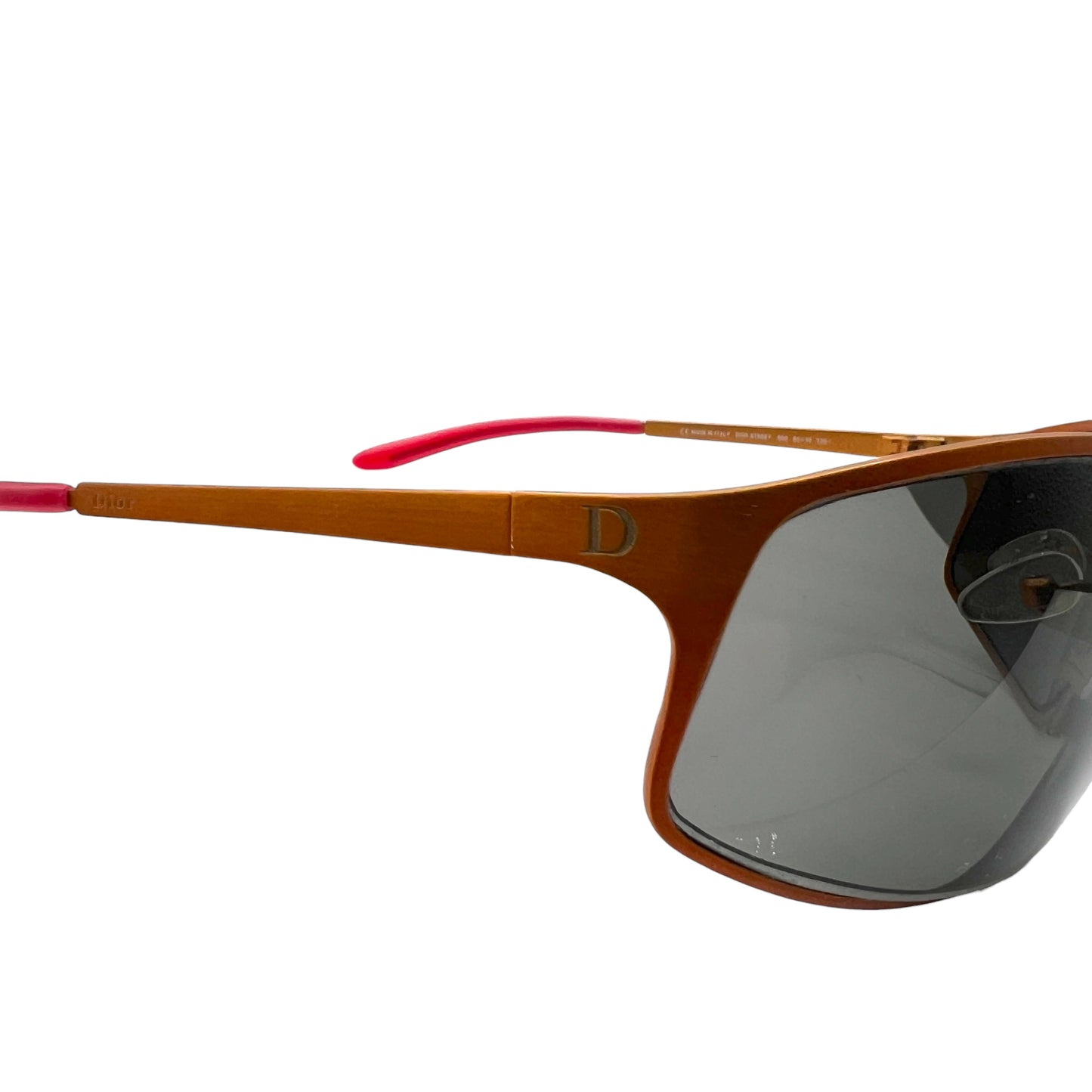 Christian Dior Pink & Orange DiorStreet Sunglasses w/ Case