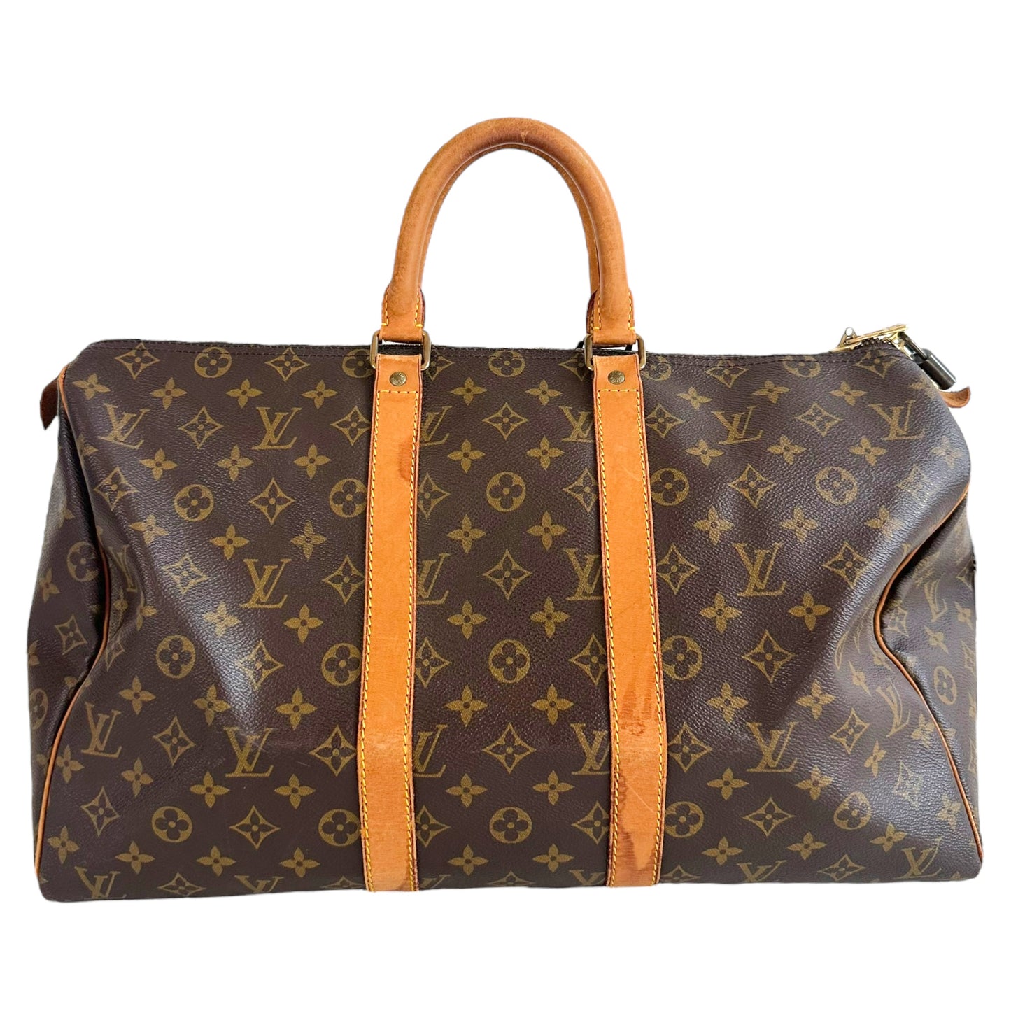 Louis Vuitton Monogram Canvas Keepall 45 Duffle Bag - Outfit Repeater