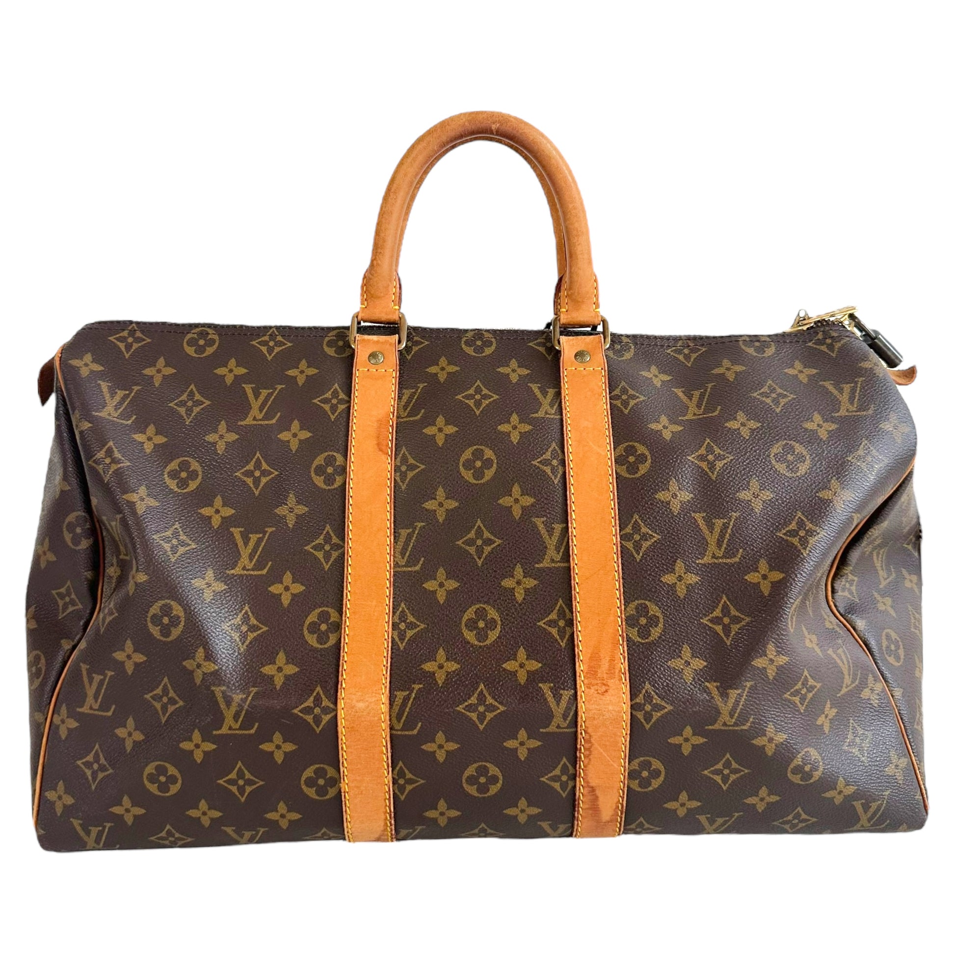 Louis Vuitton Monogram Canvas Keepall 45 Duffle Bag - Outfit Repeater