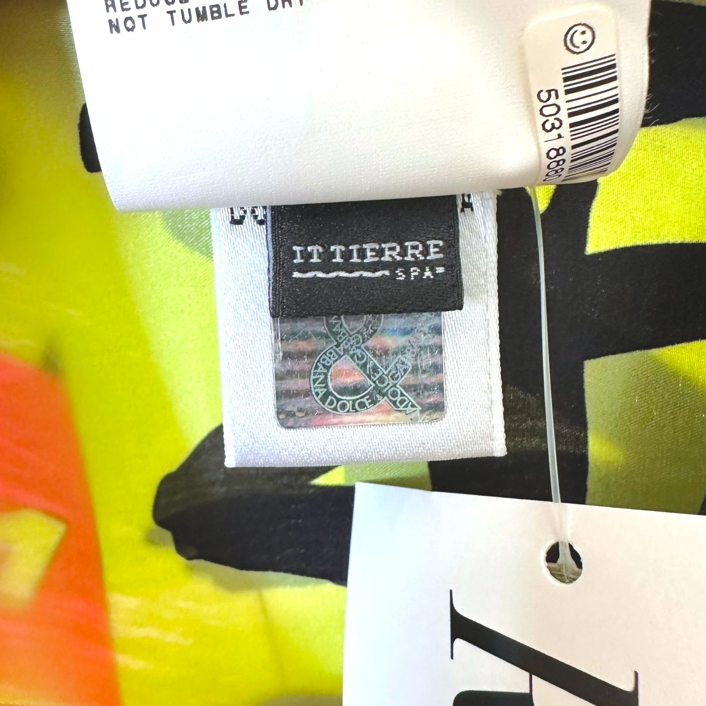 D&G Dolce & Gabbana Silk & Leather Printed Blouse - Outfit Repeater