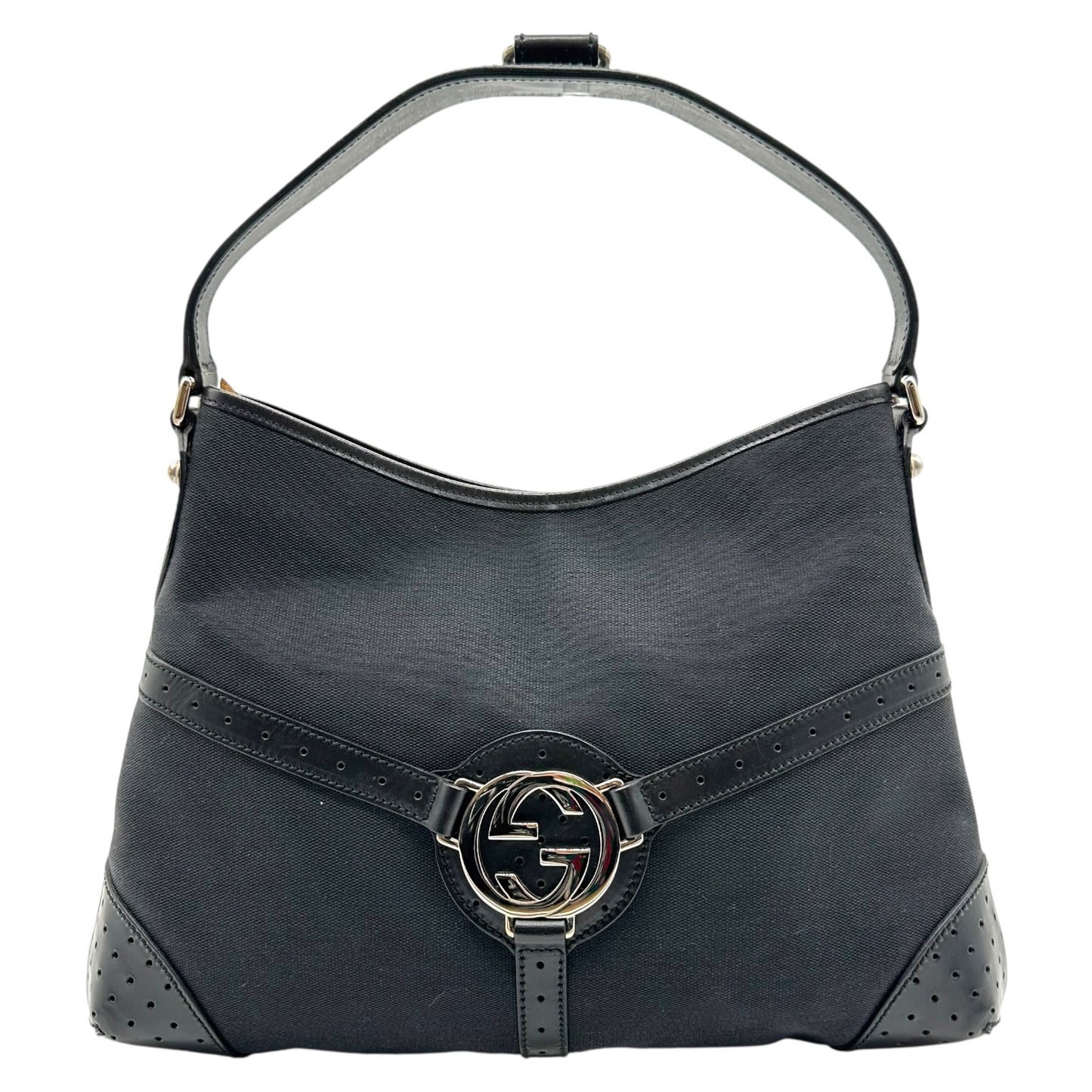 Gucci by Tom Ford Black 'Thong' Bag