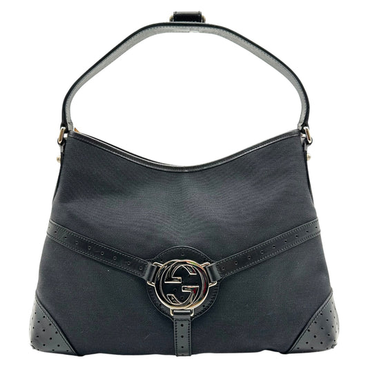 Gucci by Tom Ford Black 'Thong' Bag
