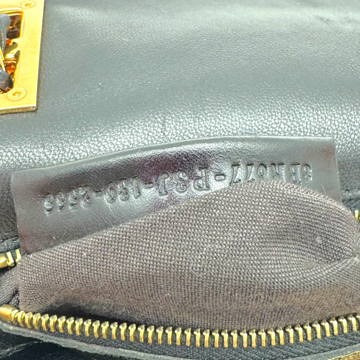 Fendi Bright Orange Shearling Be-Baguette 2-Way Bag