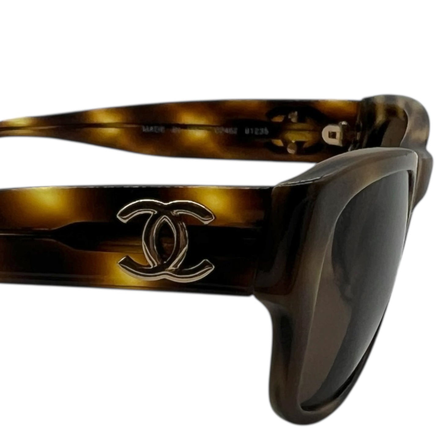 Chanel 02462 Tortoise Wayfarer Sunglasses