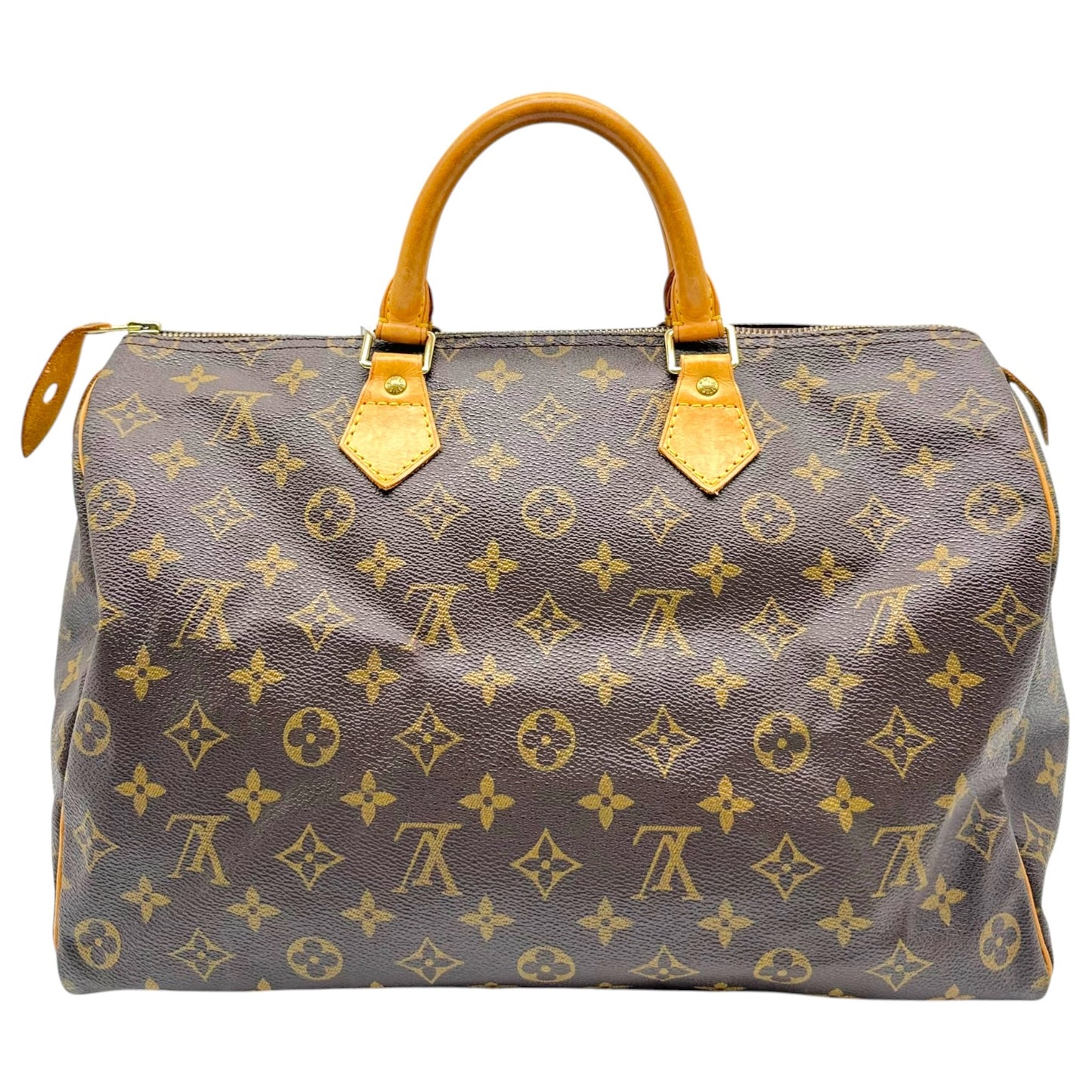 Louis Vuitton Classic Monogram Speedy 35 Handbag