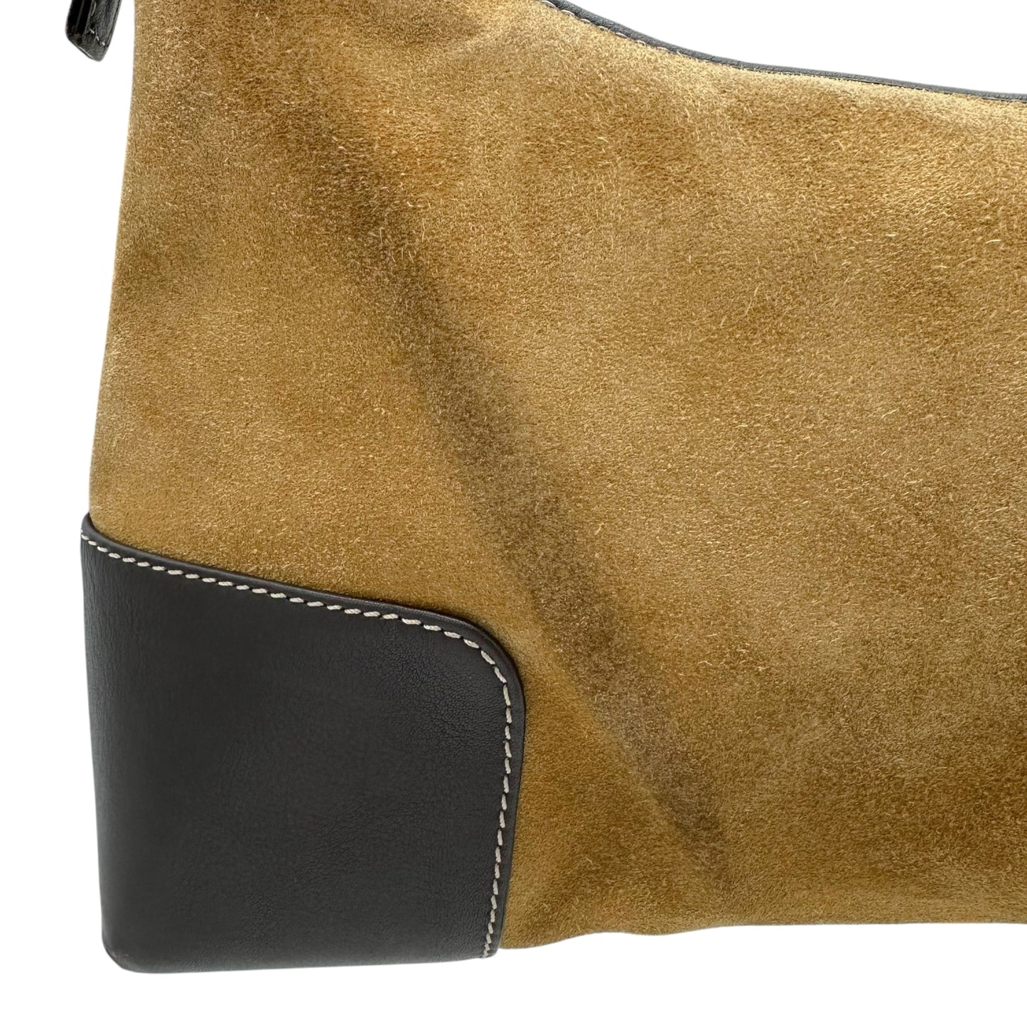Loewe Tan Suede Shoulder Bag - Outfit Repeater
