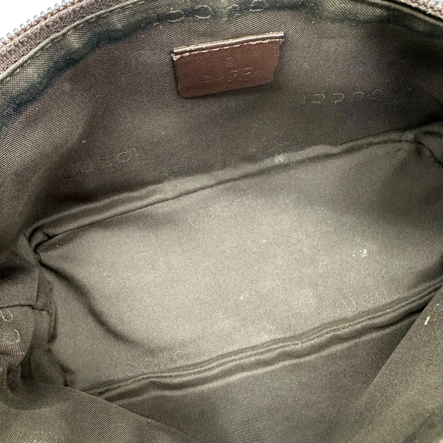 Gucci Tan Monogram Pochette Bag