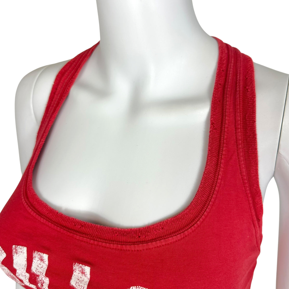 Dsquared2 Red & White Killer Kitten Racerback Tank