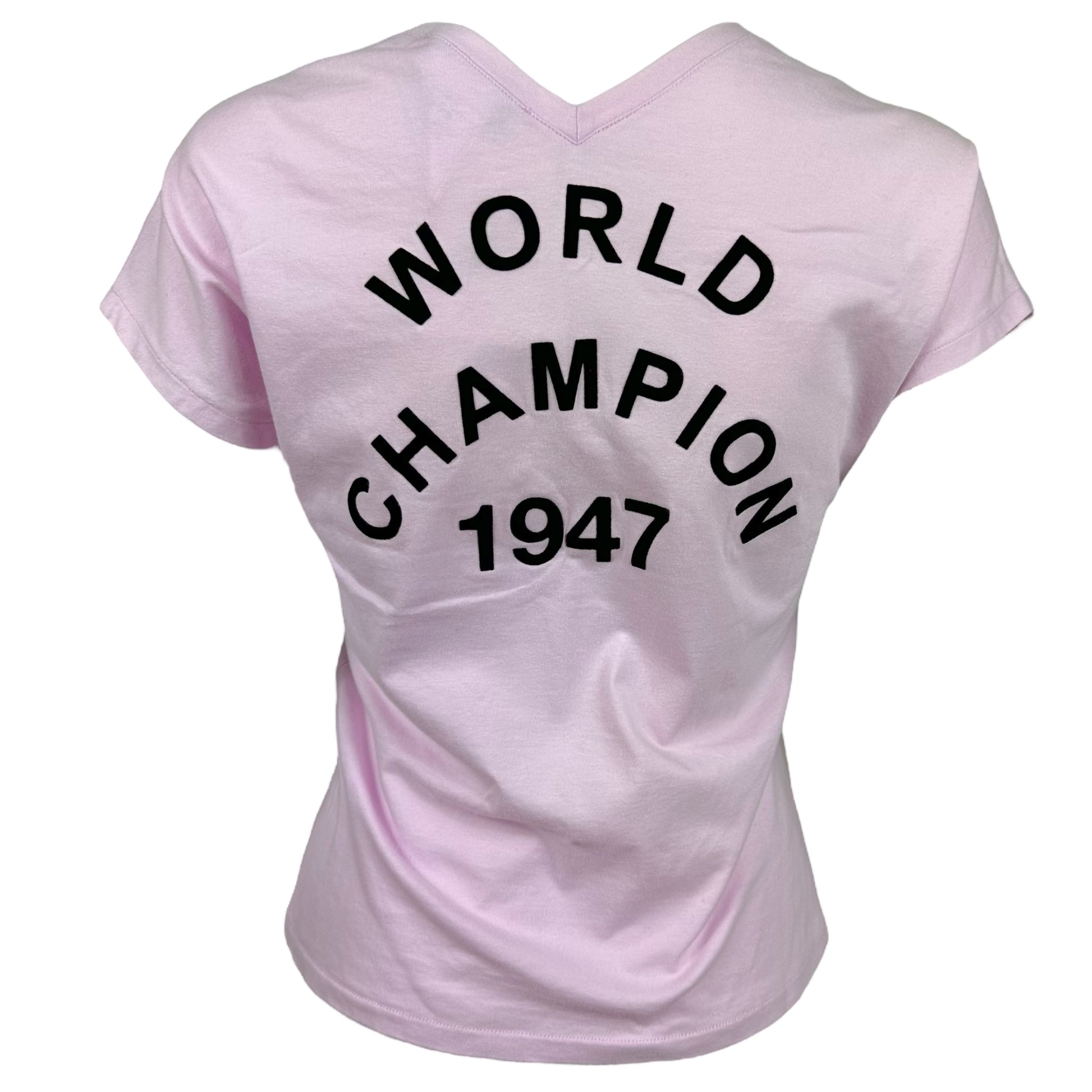 Christian Dior S/S 2003 Pink and Black J'Adore Dior T-Shirt - Outfit Repeater