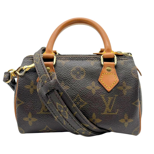 Louis Vuitton Classic Monogram Mini Speedy w/ Strap