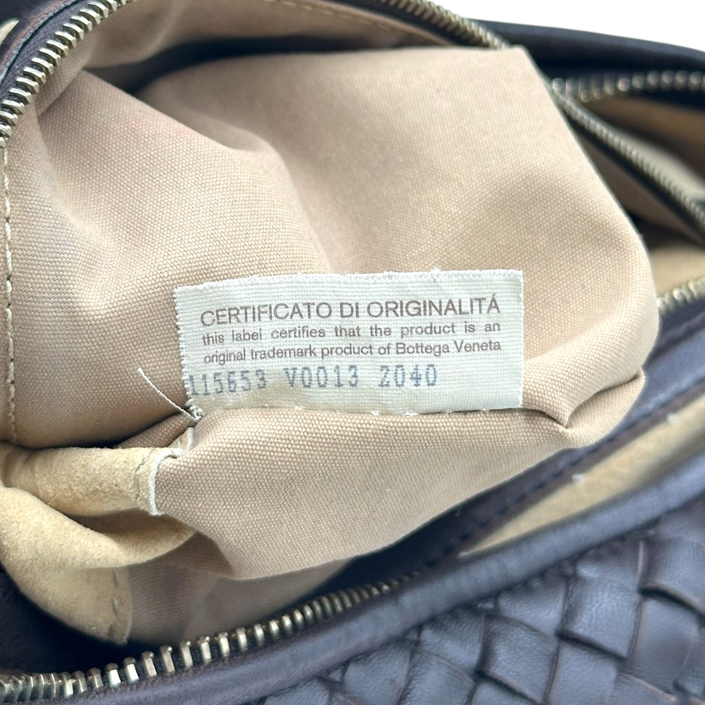 Bottega Veneta Brown Intrecciato Leather Hobo Bag