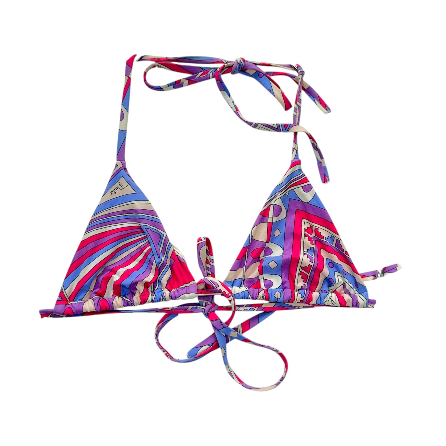 Emilio Pucci Purple Pink Printed Bikini