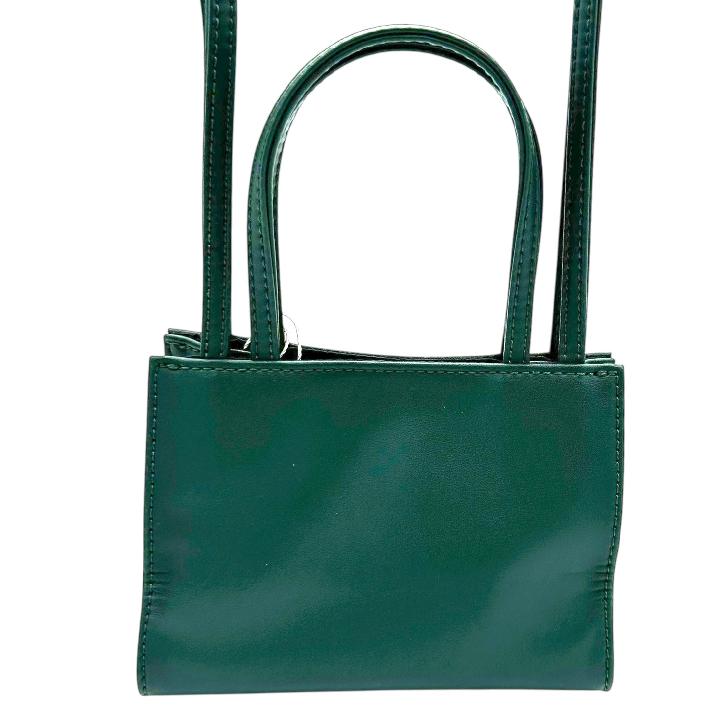 Telfar Mini Green Shopper Tote Bag