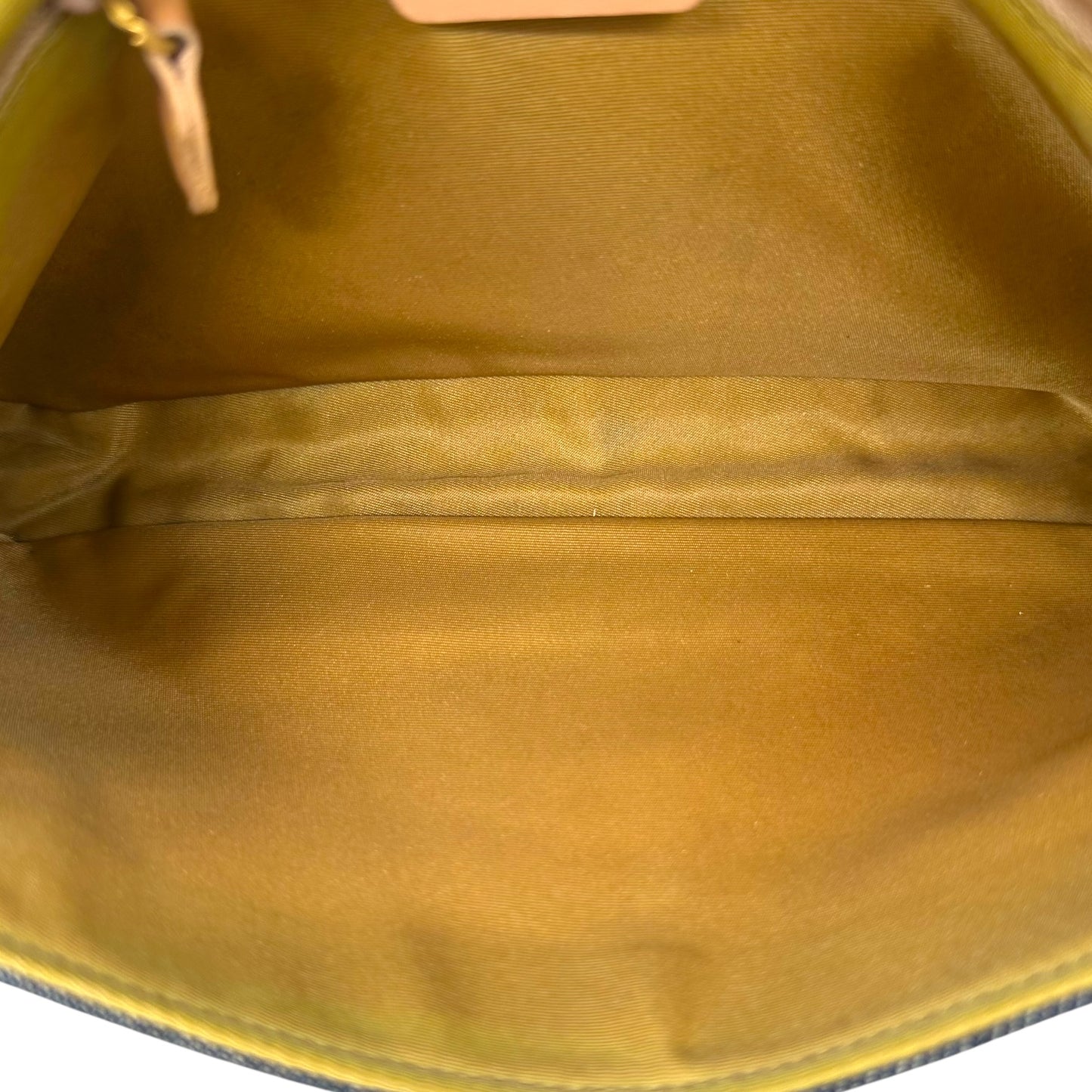 Christian Dior Blue Denim Maris Pearl Shoulder Bag