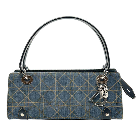 Christian Dior Denim East West Lady Dior Bag