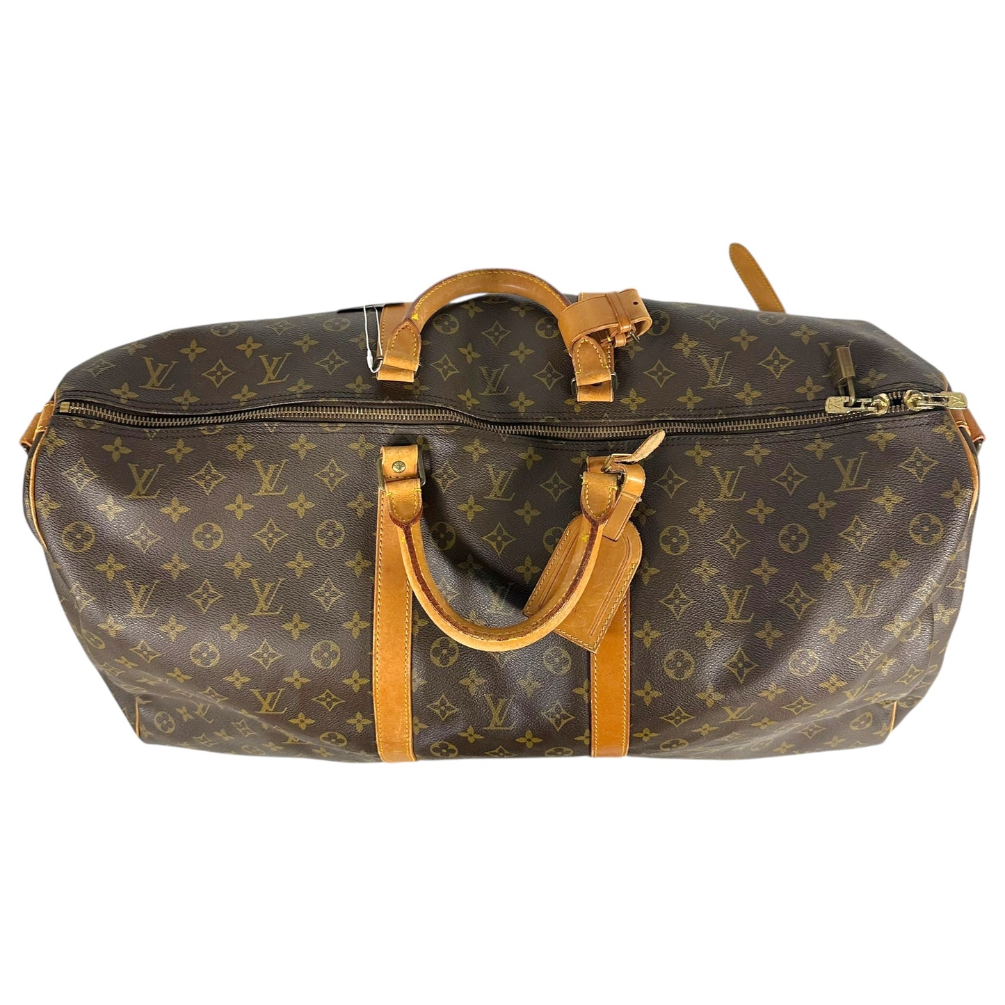 Louis Vuitton Classic Monogram Bandouliere 60 Duffle Bag - Outfit Repeater