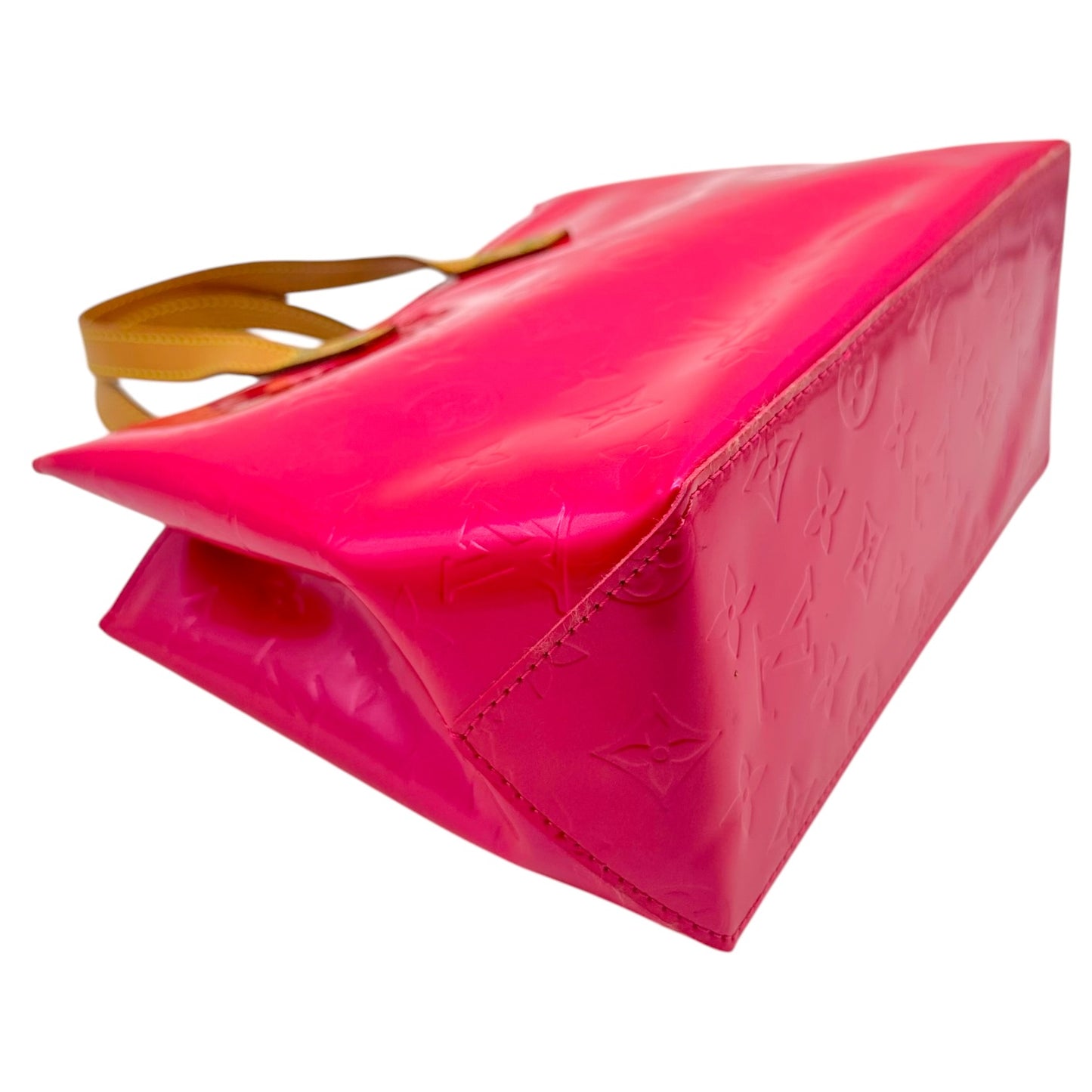 Louis Vuitton Mini Tote Bag Hot Pink Vernis Monogram