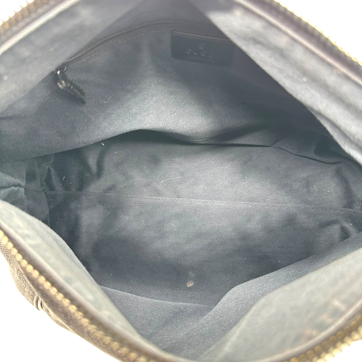 Gucci Gray Denim Monogram Large Hobo Bag - Outfit Repeater