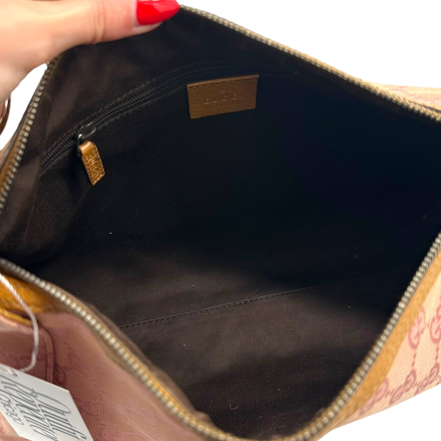 Gucci Light Pink Monogram Shoulder Bag - Outfit Repeater