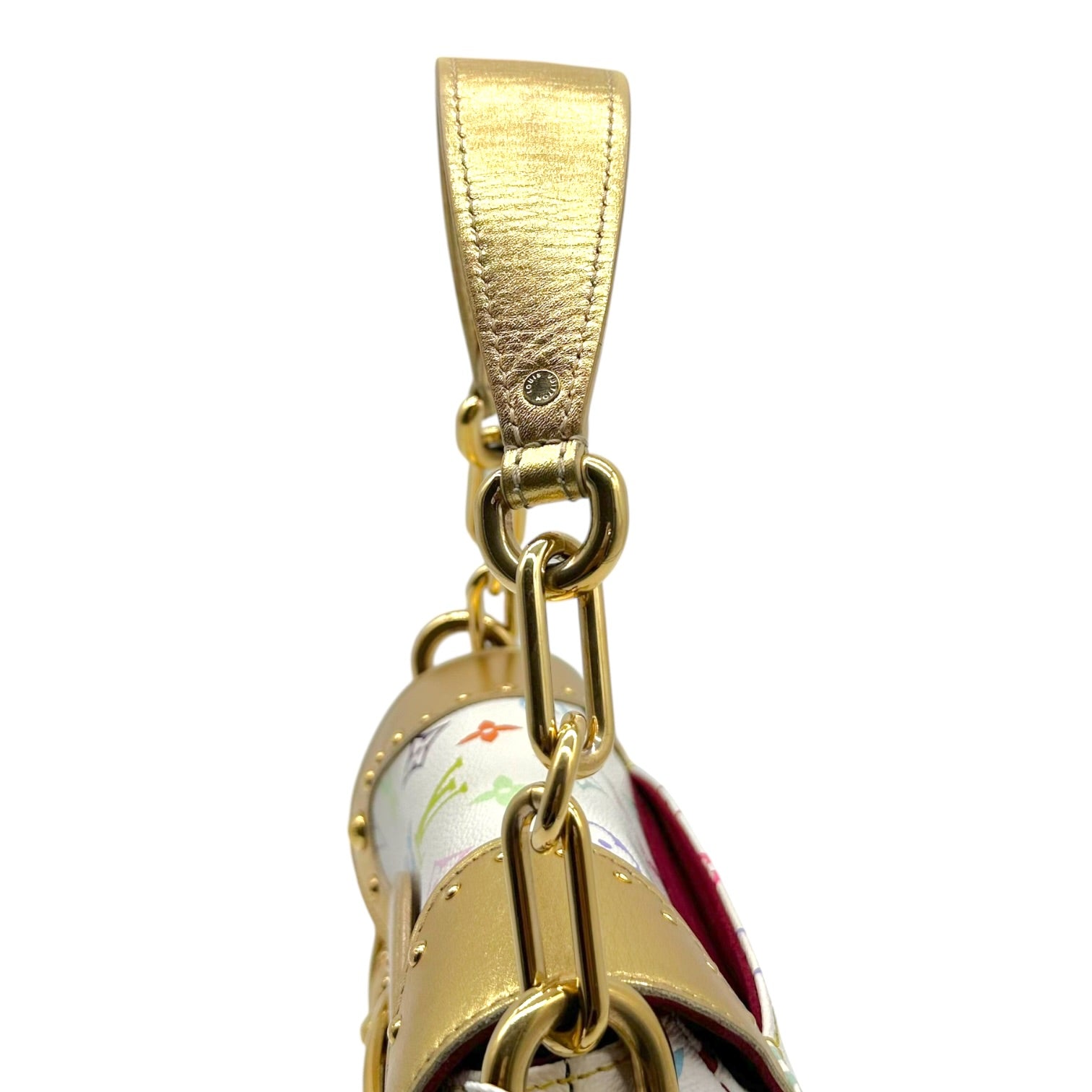 Louis Vuitton Murakami Marilyn Bag White Multicolor Gold