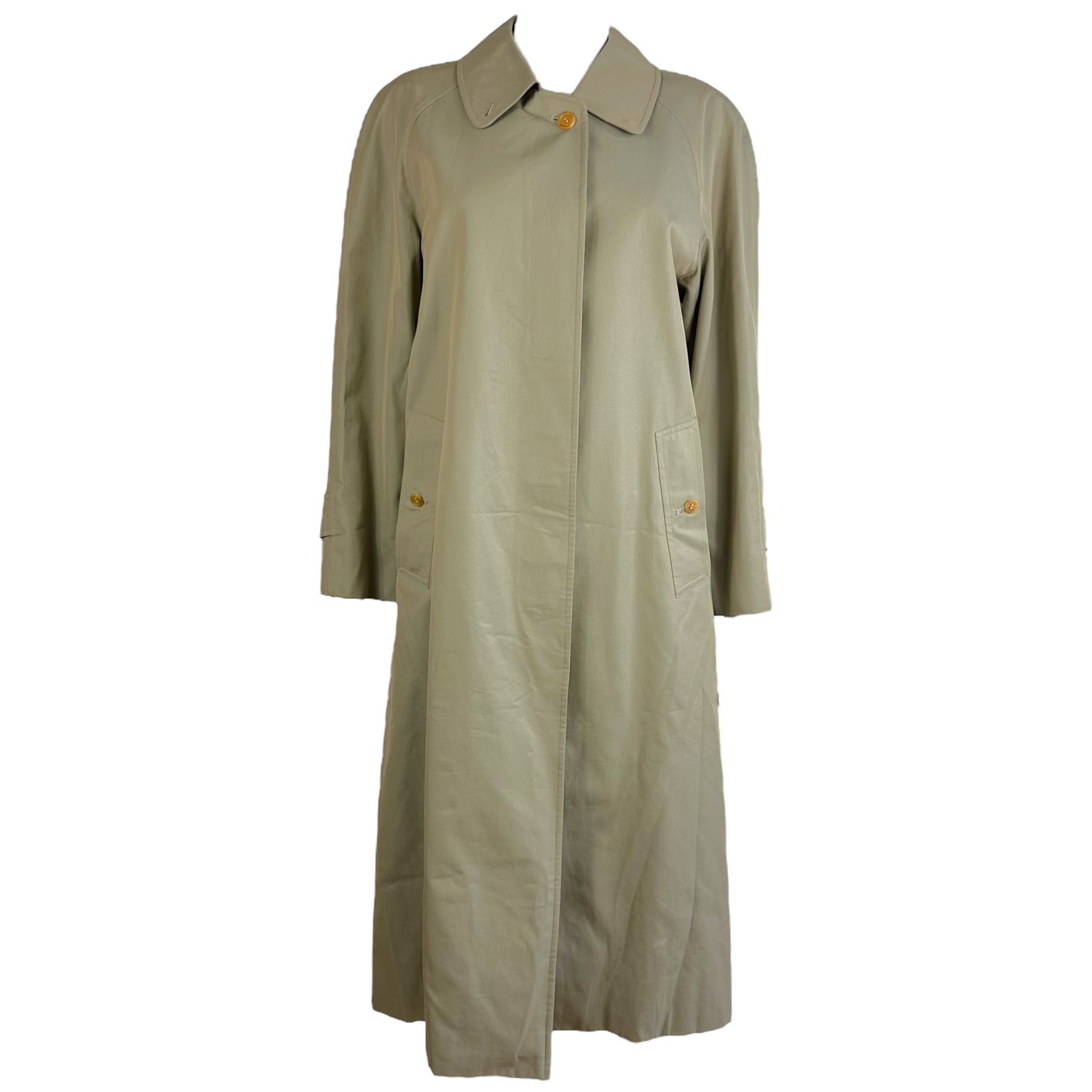 Burberry Khaki Oversized Trench Coat