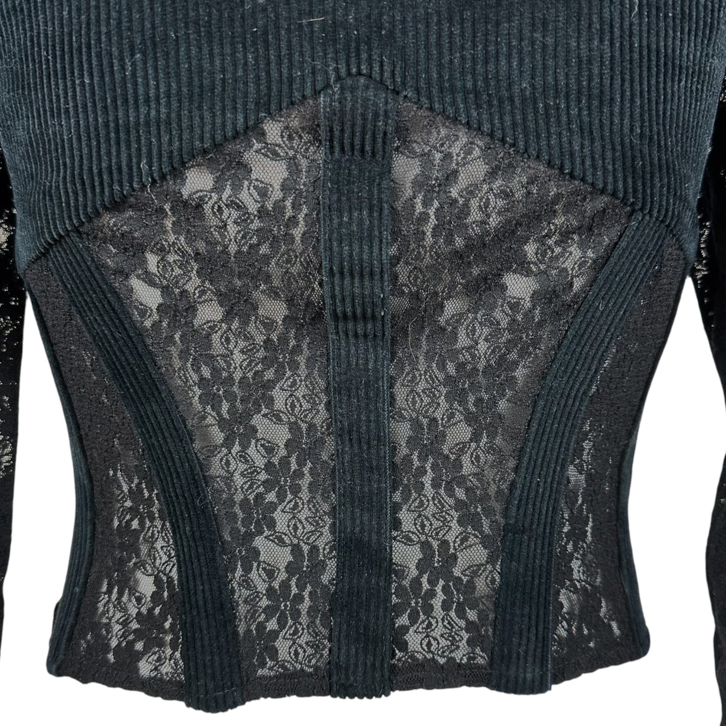 D&G Dolce & Gabbana F/W 2002 Drindl Corset Top