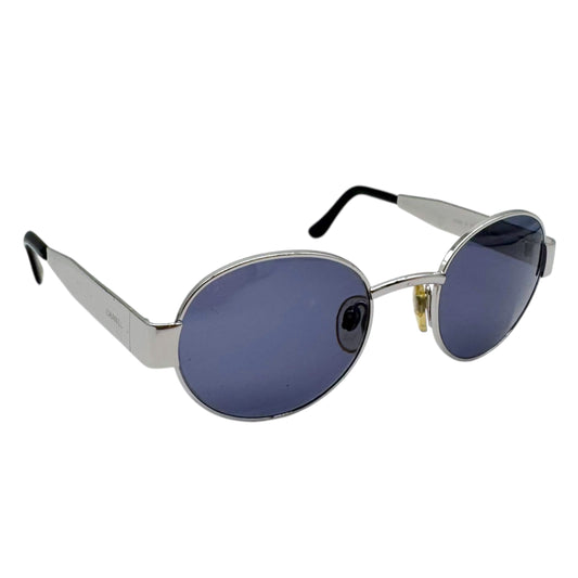 Chanel 06933 Silver Round Sunglasses