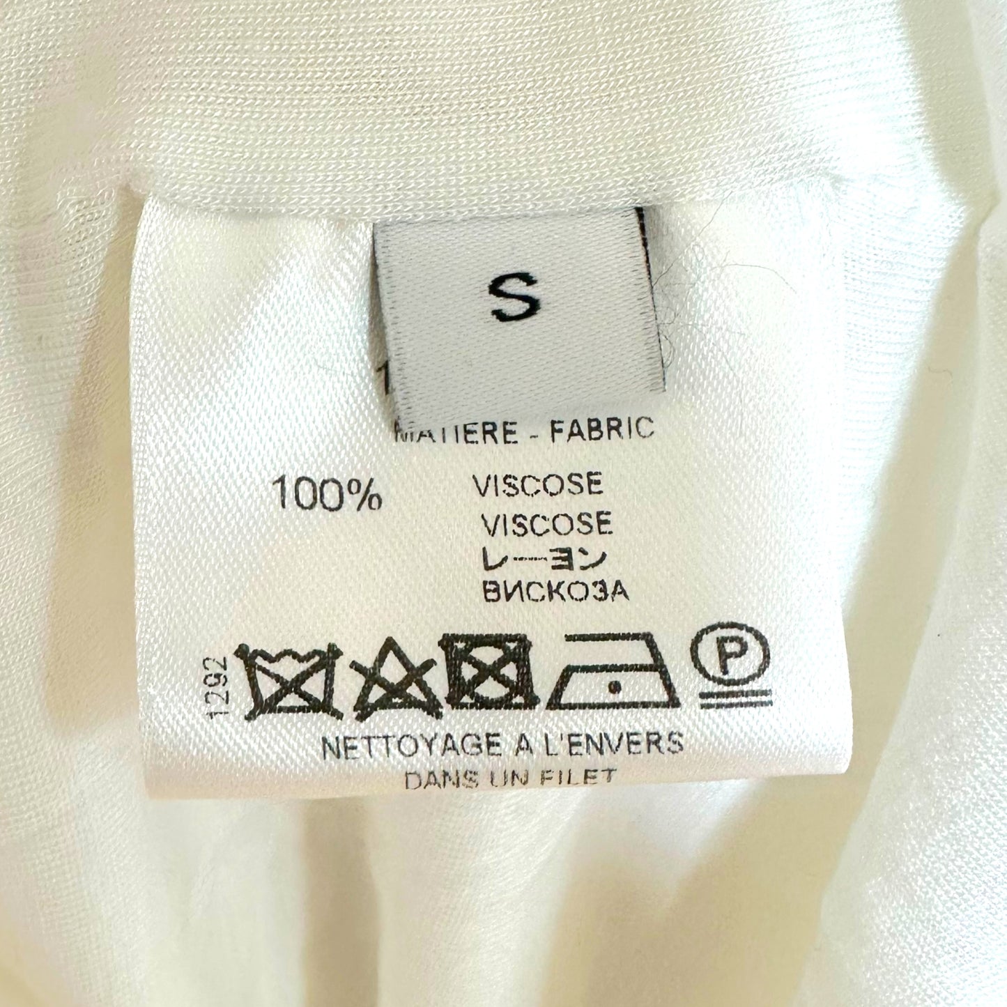 Givenchy White Extended Zip Tank Top