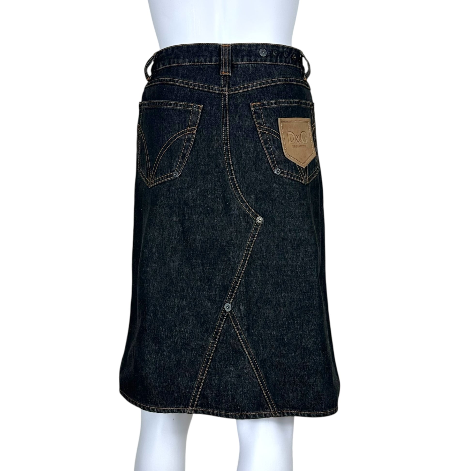 D&G Dolce & Gabbana Crop Vest & Skirt Set - Outfit Repeater