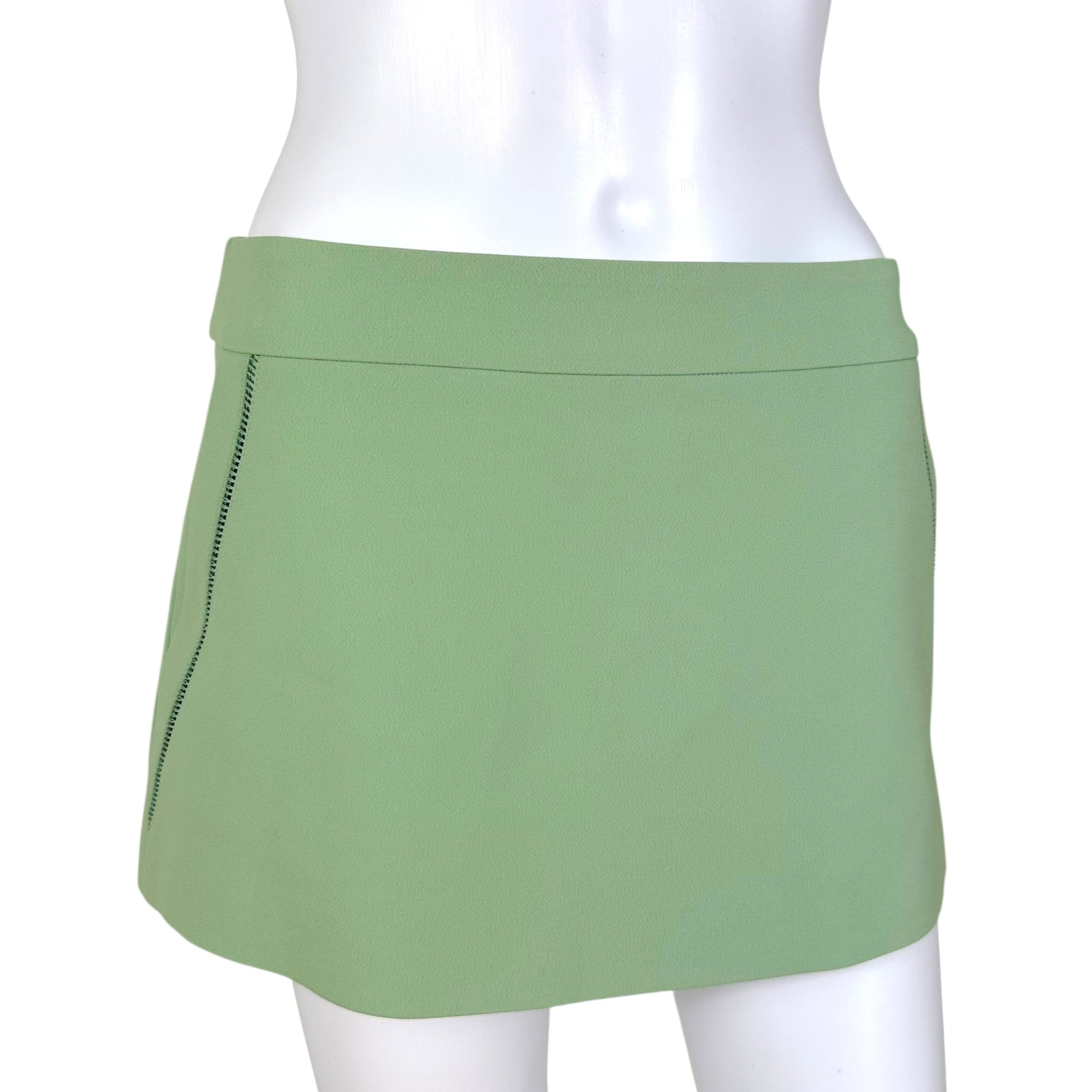 Gucci S/S 2014 Seafoam Green Mini Skirt NEW - Outfit Repeater