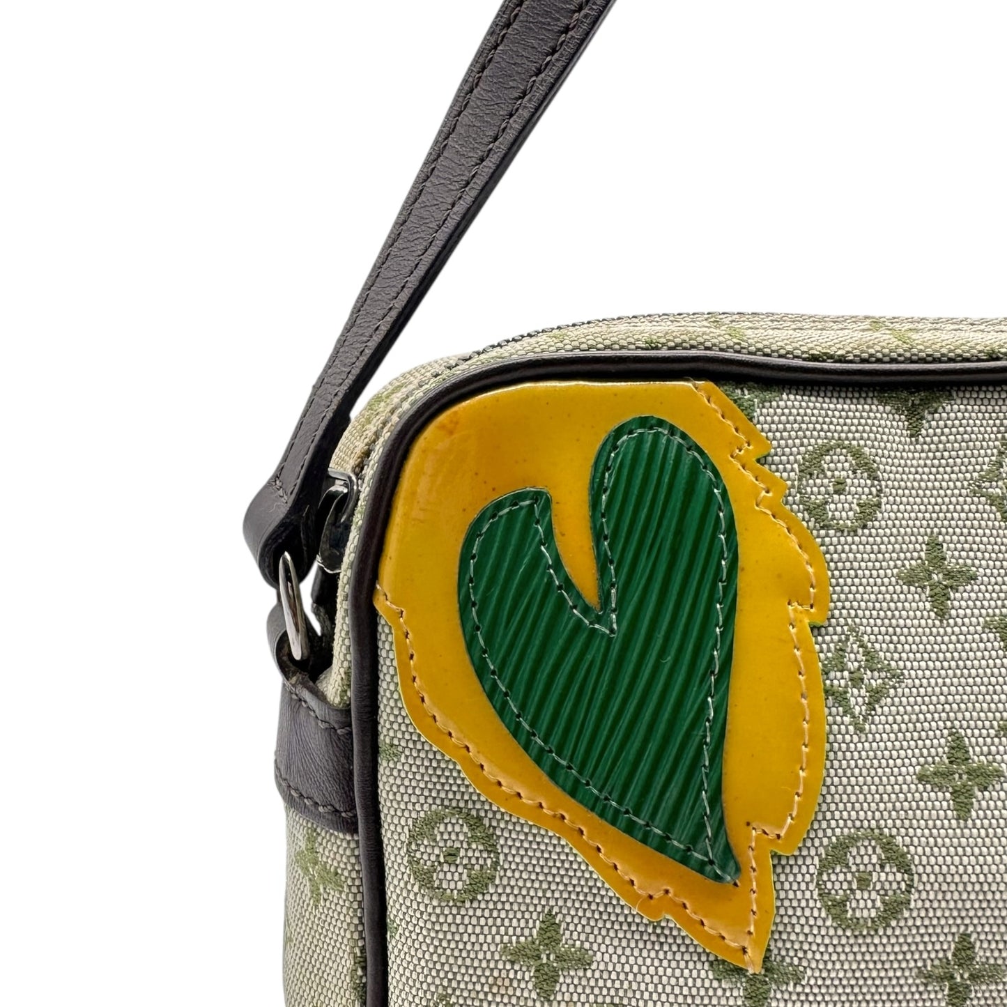 Louis Vuitton Lin Monogram Musette Conte de Fees Mushroom Pochette Bag