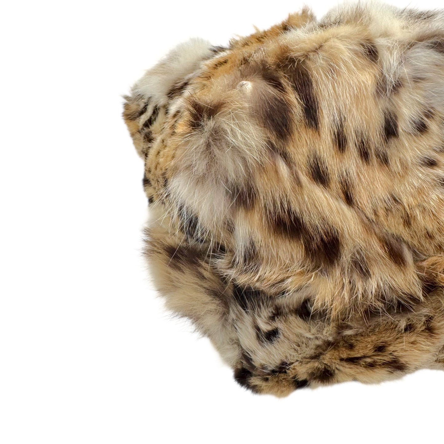 Fendi 'Lynx & Leopard' Patchwork Rabbit Fur Tote Bag - Outfit Repeater