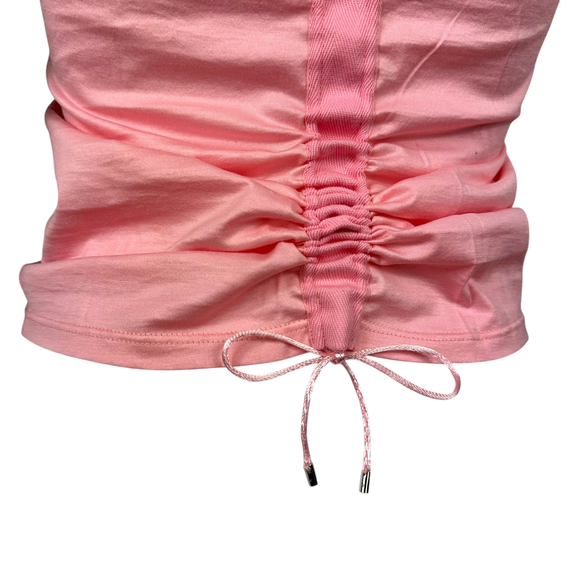 Gucci Pink Cinched Back Tank Top - Outfit Repeater