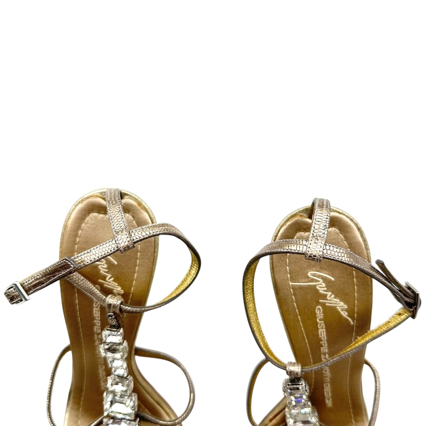 Giuseppe Zanotti Crystal Embellished Sandal Heels