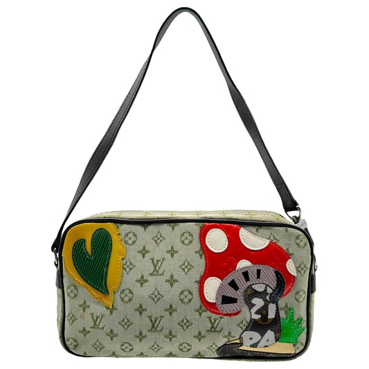 Louis Vuitton Lin Monogram Musette Conte de Fees Mushroom Pochette Bag