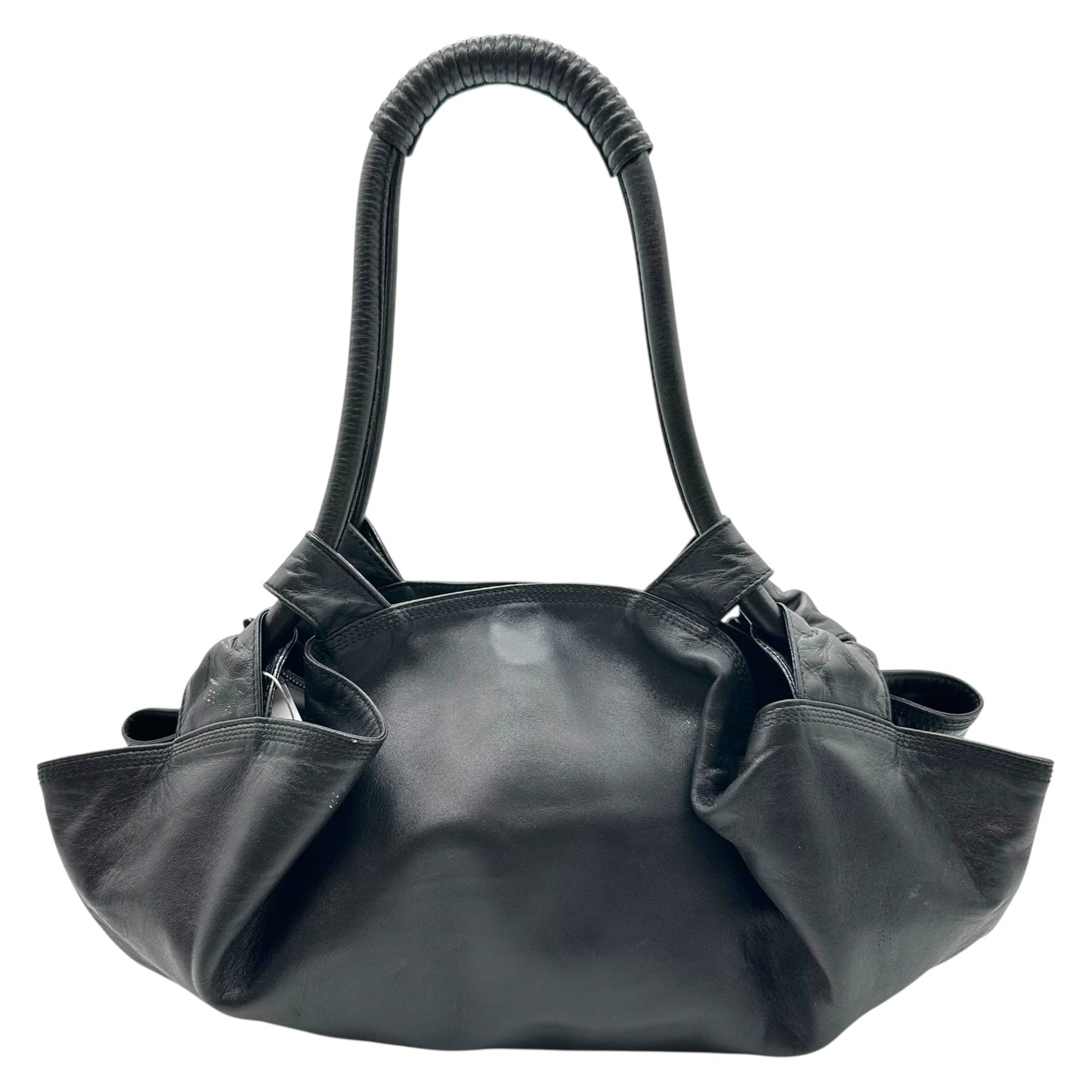 Loewe Black Logo Aire Hobo Bag