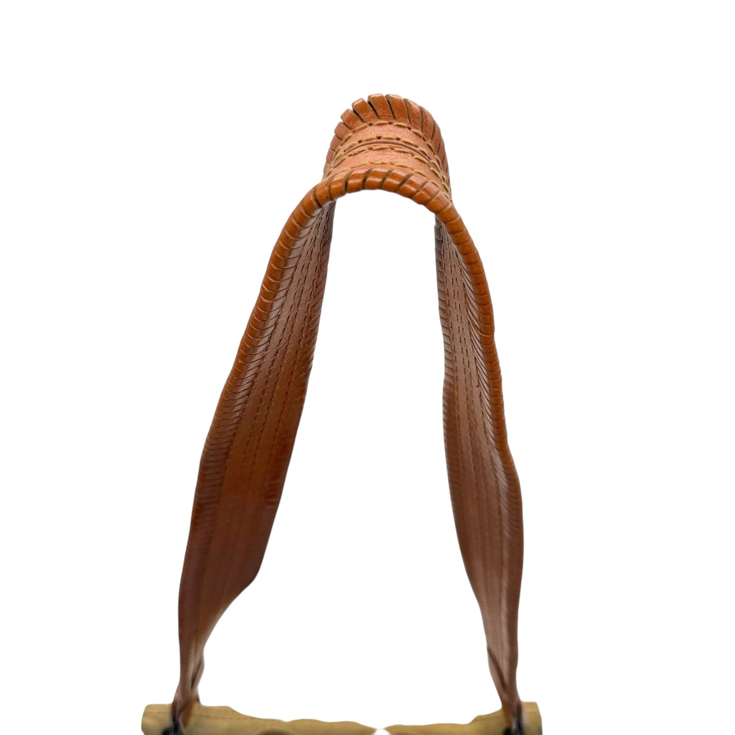 Dolce & Gabbana Beige Suede & Corduroy Butterfly Shoulder Bag