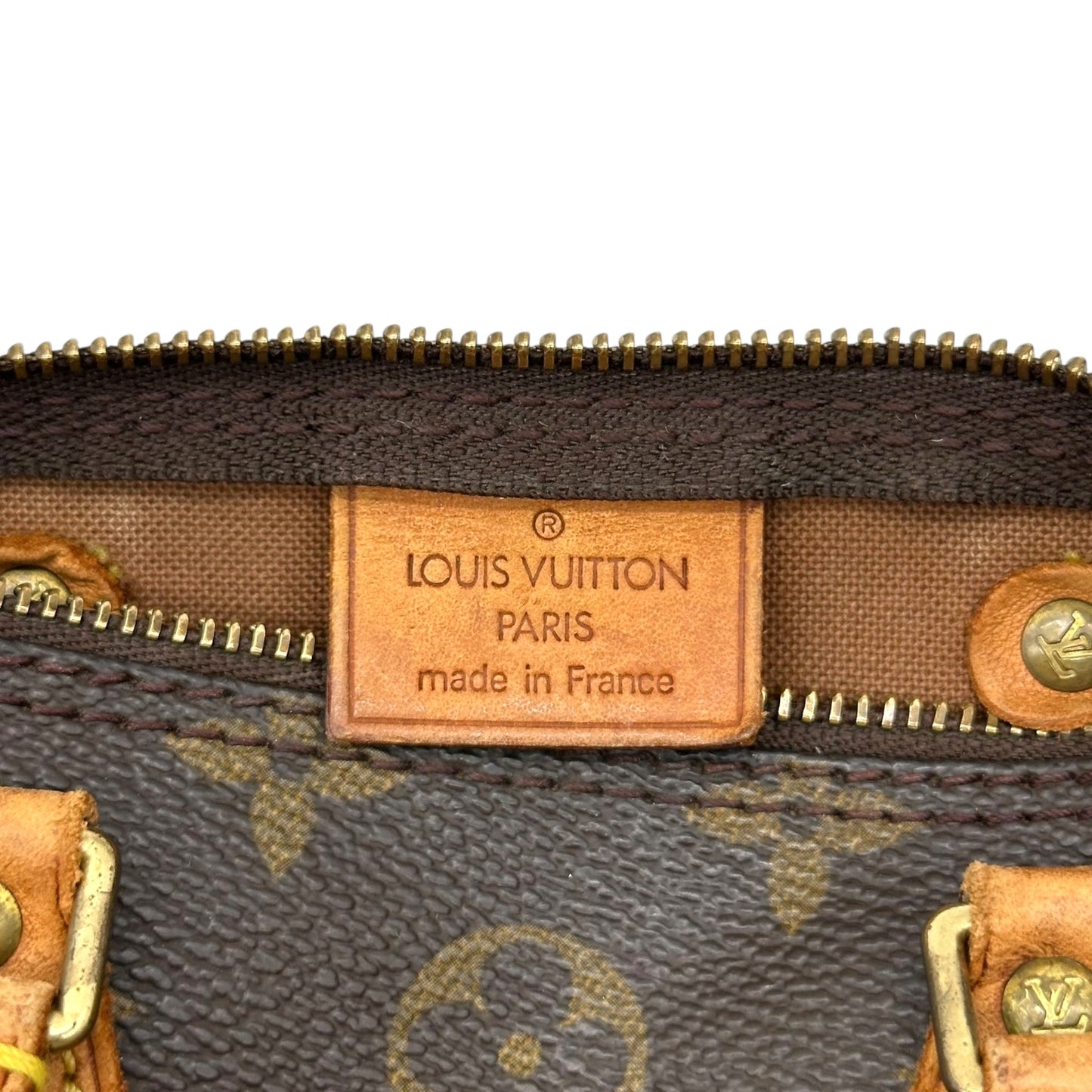 Louis Vuitton Monogram Canvas Mini Speedy Bag