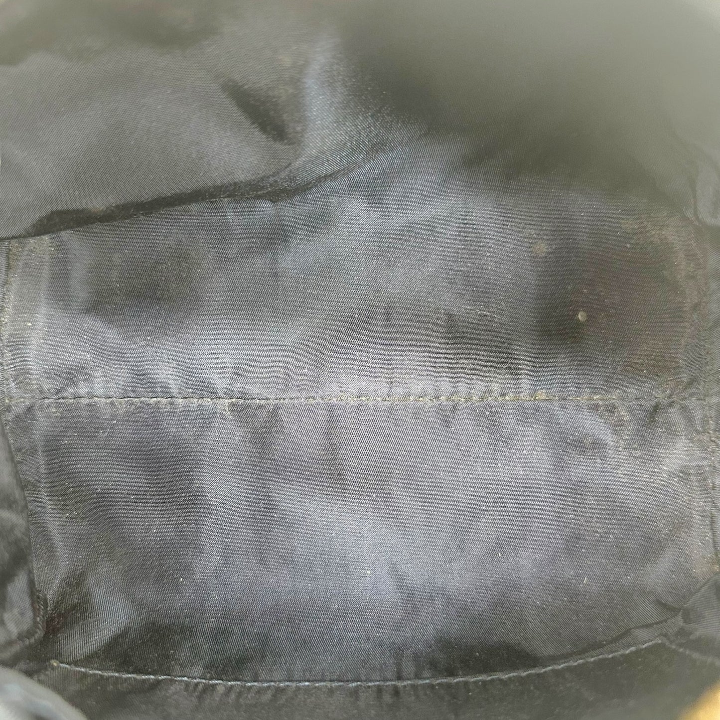 Christian Dior Navy Blue Trotter Monogram Small Boston Bag