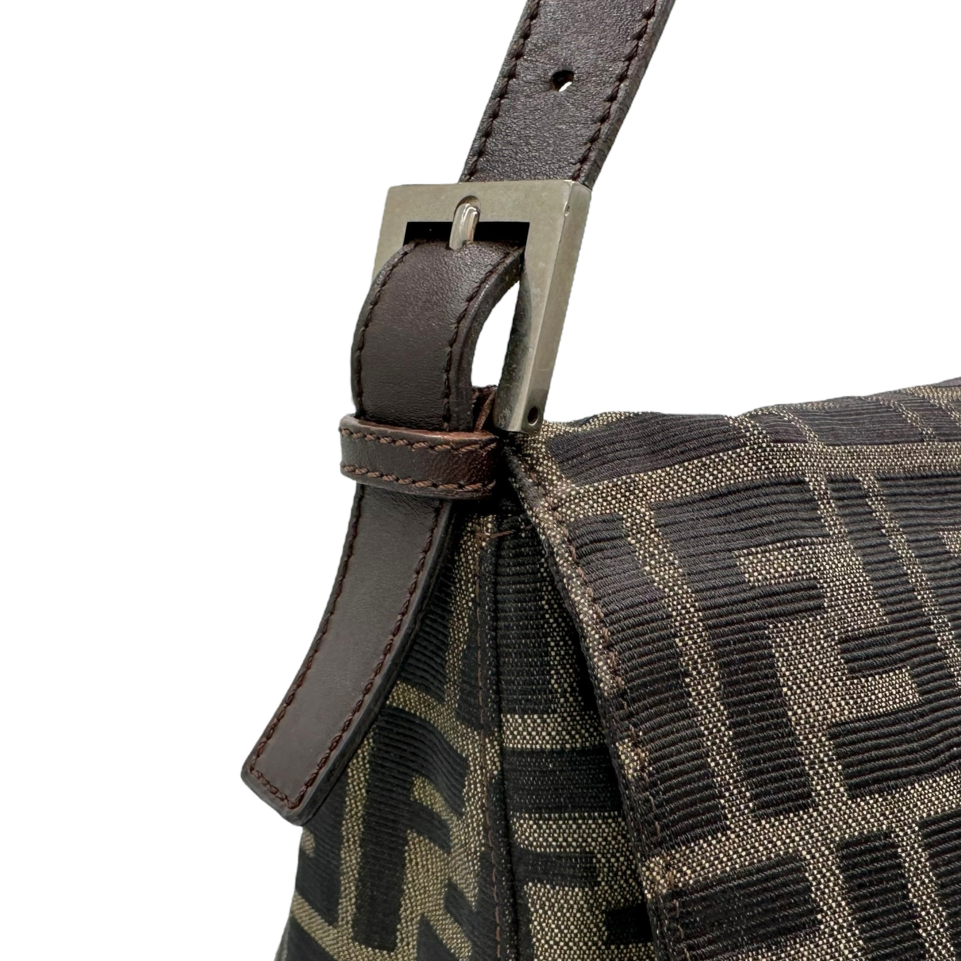 Fendi Zucca Monogram Mama Baguette Bag - Outfit Repeater
