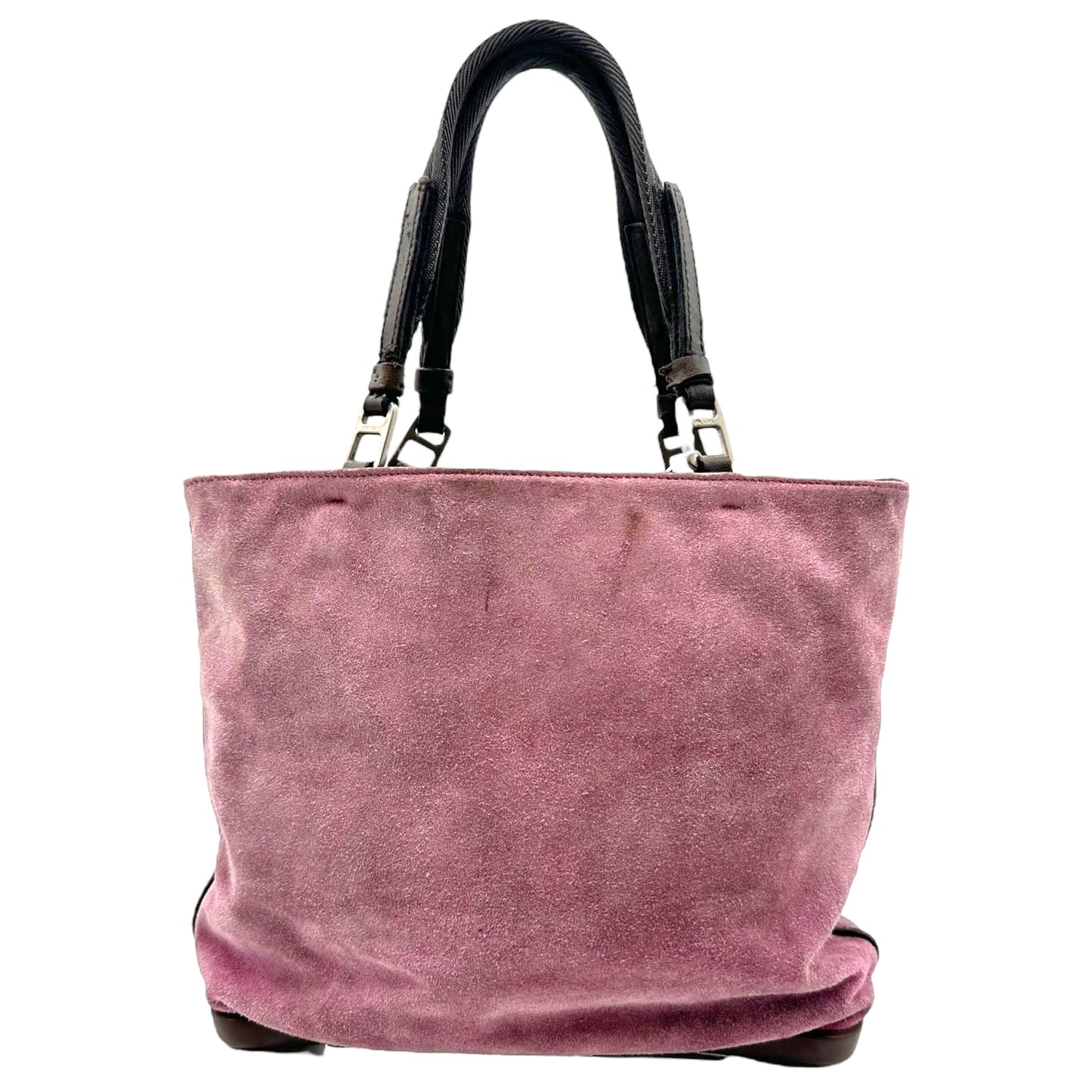 Prada Sport Pink Suede Mini Tote Bag