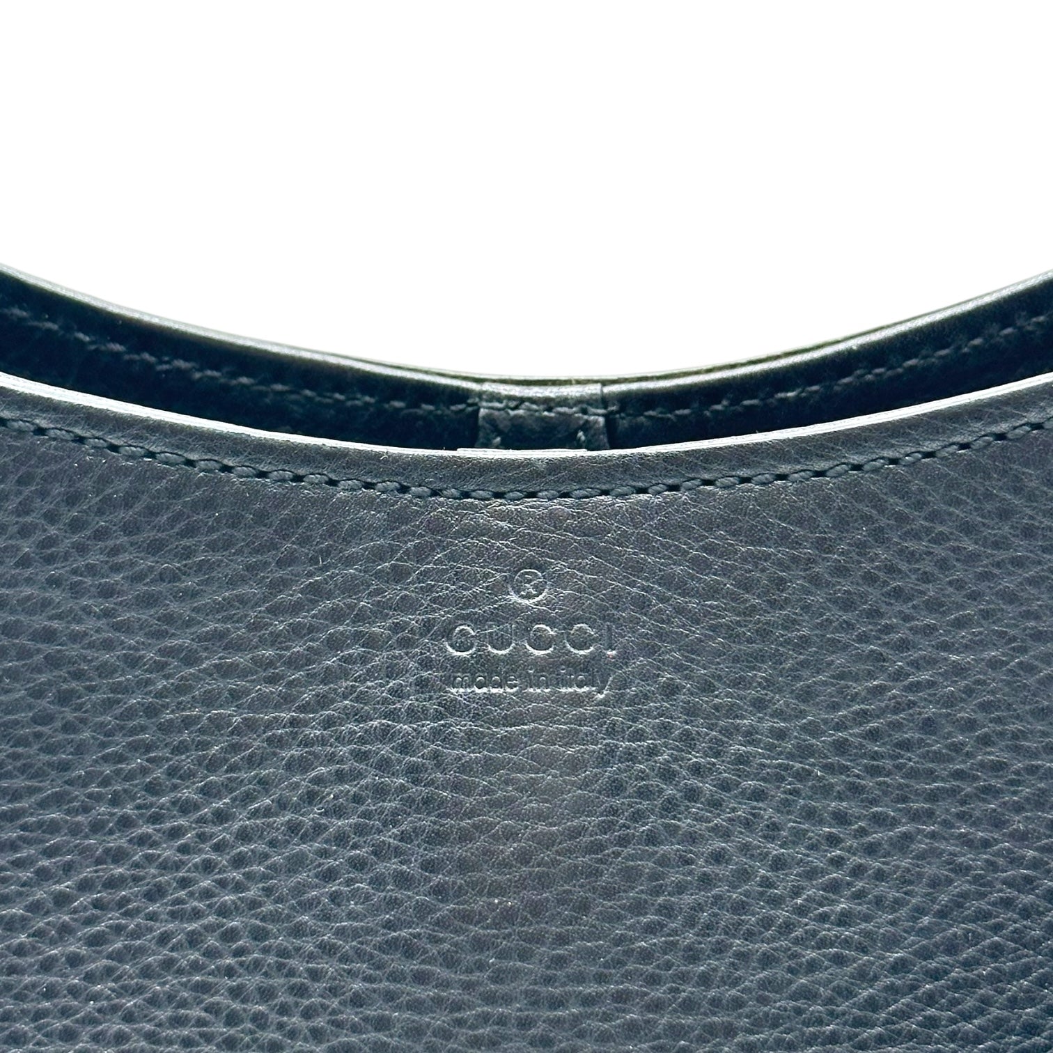 Gucci by Tom Ford Black Leather Bamboo Handle Shoulder Bag - Outfit Repeater