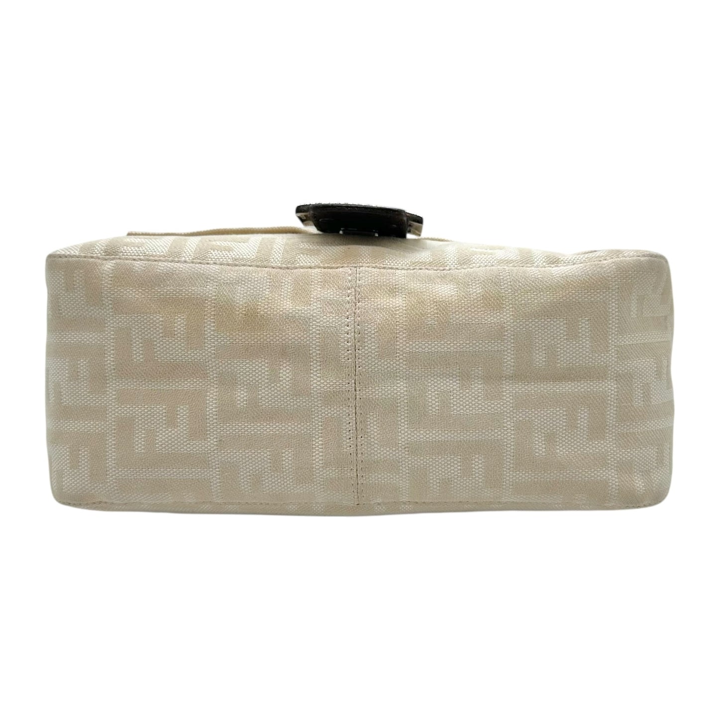 Fendi Ivory Zucca Monogram Mama Baguette Bag - Outfit Repeater