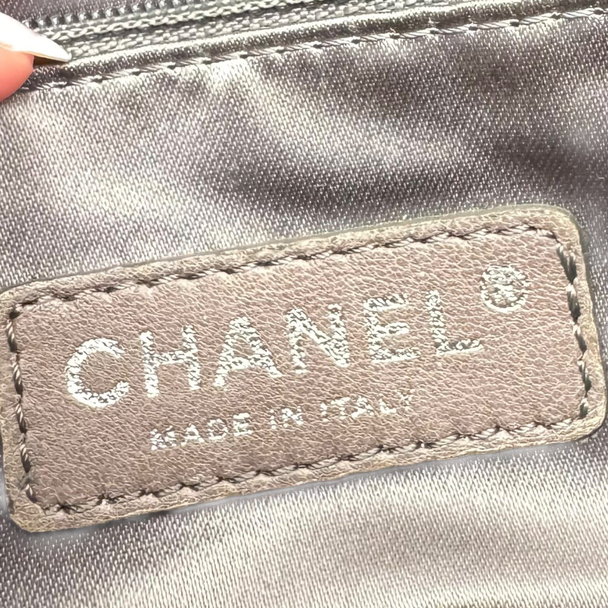 Chanel Black Perforated Leather Shoulder Bag - Outfit Repeater