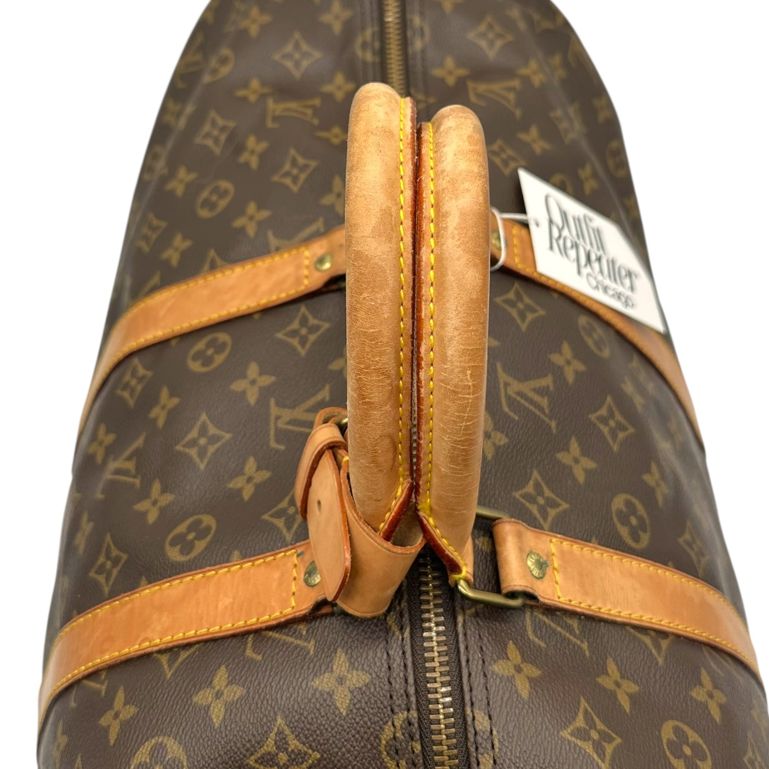 Louis Vuitton Classic Monogram Keepall 55 Duffle Bag - Outfit Repeater